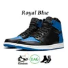 Zapatos de baloncesto 1S Patente para hombres Bred Jumpman One Womens University Blue Hyper Royal Twist Men Sneaker Trainers Sports Shoe