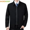 Giacche da uomo Marca Business Giacca casual da uomo Cappotti cappotto primaverile casual Giacca autunnale da uomo semplici giacche solide da uomo Giacche da baseball 220830