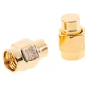 Acessórios de iluminação 2pcs 2w 6ghz 50 ohm SMA Male RF Coaxial Terminação coaxial Dummy Load Gold Plated Connectores