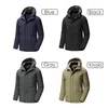 Herenjacks Men 2021 Winter Nieuw lang casual dikke fleece Hoodsed Waterdicht Parka Jacket Men Outfit Fashion Pocka Jacket 46-58 L220830