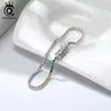 Bangle Rinntin 925 Серебряные теннисные браслеты для женщин для женщин 2 мм 3 мм 4 мм кубический цирконийский браслет украшения для вечеринки SB94 220831