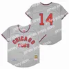 Baseball jerseys 1916 1942 1968 1900 Retro vintage honkbal 21 Sammy Sosa Jersey 14 Ernie Banks 26 Billy Williams 10 Ron Santo Pullover Pinstripe Blue Gray