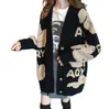 Sweater Women Sweater Luxo Ggity Cardigan V-deco