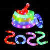 20cm Party Toys Flash Soffietto Vent LED Light Water Pipe Pop Ttube Tubo telescopico a emissione di luce 70