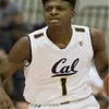 Custom NCAA College California Golden Bears Basketball zszyta koszulka Aylen Brown Jason Kidd Matt Bradley Paris Austin Kareem