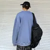 Herren Hoodies Korean Style Hip Hop Sweatshirt Herren lässig Streetwear Pullover 2022 Herbstpaar Minimalistische Kleidung Vintage für Teenager