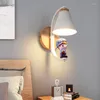 Wandleuchte Nordic Kinder Prinzessin Lichter für Kinder Schlafzimmer moderne Wandleuchte Dekoration Loft Wohnzimmer Lampen