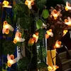 Strings Bee String Lights 50 Led Outdoor Solar Power LEDs Waterproof Garden Patio Fence Gazebo Summer Night Light Decorations