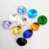 Avize kristal 1pc 150mm 7 renk tek yüz elmaslar kağıt ağırlığı dekoratif cam kağıt ağırlıkları hediyeler
