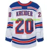 NY Adam Fox Hockey Jersey Jacob Troubba Rangers Lindgren Artemi Panarin Henrik Lundqvist Chris Kreider Ryan Reaves Igor Shesterkin Trocheck Kakko Mark Messier