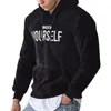 Hoodies masculinos de tamanho de tamanho de inverno, moleto