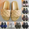 Pool Pillow Mules Women Sandals Sunset Flat Comfort Mules Padded Front Strap Designer Slippers Fashionable Easy-to-wear Style Slides size 35-45