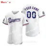 قميص البيسبول 2021 شباب النساء للنساء Rougned Jersey Odor Danny Santana Shin-soo Choo Joey Gallo Willie Nomar Mazara Hunter Pence Jerseys