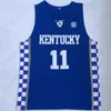 NCAA Kentucky Wildcats 12 Towns 14 Tyler Herro 3 Tyrese Maxey 23 Davis Fox Devin Booker 1 College Basketball uomini cuciti Jers