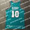 Basketbol Formaları Retro Erkekler Basketbol Forması Forma10 Mike Bibby Mitchell Ness Hardwoods 1998-99 Yeşil İşlemeli Jersey