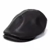 Entièrement-mens ivy cap faux cuir bunnet newnet beret habbie gatsby plate golf hat279o277y