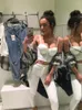 Bustiers Corsets Лето тонкая узкая подвесная форма для формирования пупок открытого жилета для лифчика.