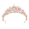 Haarspangen Kristall Tiara Kronprinzessin Kostüm Stirnband Braut Geschenk Schmuck Hochzeit Zubehör Urlaub Q0g8