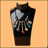 Andere mode -sieraden Display Buste Acryl opbergdoos mannequin houder voor oorbel hangende ketting standaard poppen 653 Q2 drop levering dhkv6