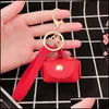 Key Rings Fashion Jewellery Accessories Waist Hanging Key Ring Pu Leather Meibao Car Bag Keys Buckle Originality Pendant Or Mjfashion Dh6Ai