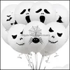 Andere feestelijke feestartikelen Andere feestelijke feestartikelen 12/1pcs Halloween Ghost Ballonnen Toys Spider WITC 220823 Drop Delivery 2 Dhqyh