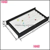 Schmuckschachtel Neue Qualität Stummschaltmagnete er überlegene Leder Diamant -Display -Box Mini Stone Hülle Edelstein Schmuckhalter Organisation DHL3W