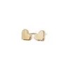 Peach Heart Stud Earrings Compound New Fashion Women's Carring Wable