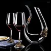 Copos de vinho enxame de cátele de cristal em casa de decanter home wedding brindes