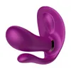 Skönhetsartiklar Massager Vibration Sexig Toyfemale bärbar fjärilsvibrator med trådlös fjärrkontroll G Spot Clitoral Stimulator för kvinnor