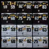 Jersey Vintage Erkek 59 Jack Ham 63 Dermontti Dawson Futbol Formaları 68 Greenwood 75 Joe Greene 82 John Stallworth Heath Miller Jersey Nakış