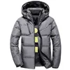 Jackets masculinos Winter Parka térmico encapuzado para baixo de roupa masculina quente Homme M-4xl L220830