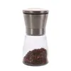 Salt and Pepper mill grinder Glass grinder Container Condiment Jar Holder New ceramic grinding bottles SN6762