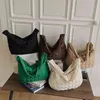 Torby na ramię nylonowe kołdane torby na ramię dla kobiet swobodne duże torebkę torebki moda Ruched Ladies Crossbody torebka Big Sho3411