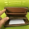 Fashion men women clutch Genuine leather wallet with box 60015 600171773