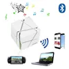 Taşınabilir Hoparlörler Radyo Subwoofer Bluetooth Hoparlör Ses Kart Ses Kutusu Taşınabilir HiFi LED Küp Stereo Mini Süper Soundbox Destekler FM TF Kartları T220831