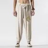 Vêtements ethniques Style chinois Harem Pantalon Hommes Hiphop Baggy Jambes larges Harajuku Pantalon Homme Pantalon Homme 10845