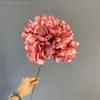 Eén faux bloem single stengel olieverfschilderij hortensia's simulatie oversized hortensia's voor bruiloft centerpieces