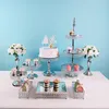 أدوات Bakearware Party 12pcs -17pieces/Lot Cake Stands مجموعة مستديرة كب كيك الحديد الزفاف