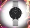 Luxus Famous Bee Women Dwellers Crime Uhr 32mm kleines Zifferblatt Edelstahluhr Reloj de Lujo Saphirglas Quarzwerk Uhren Originalverpackung Geschenke