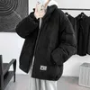 Herenjacks S-3XL plus maat lange mouwen corduroy winter oversized Korean streetwear parka mannelijke kleding xxxl l220830