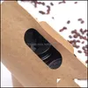 Party Decoration Disponible Kraft Paper Cup Bashandtag Holder Eco Friendly Coffee Milk Teray Takeaway Drink Packaging 50st/Lot S DHHSC