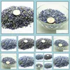 Turkosa grossist natursten sodalit breakstone pärlor 3-8 mm inget borrhål semi ädel lösa chip ädelsten smycken tillbehör dh9e6