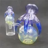 Bong in vetro per acqua Pipa Pieps Narghilè Narghilè 10mm Giunto femminile Dewar Dragon Orb Bubbler Colorato per fumare Banger al quarzo Craftbong