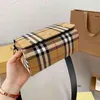 Projektantki torebki torebki Wschodnia Brama Plaid Canvas Winpa Brytyjska skóra Wewnętrzna duża pojemność damska wszechstronna jedno ramiona torba posłańca pochette