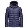 Vestes pour hommes automne hiver nouveau ultra-léger classique épais chaud à capuche Parka veste tenue décontracté coupe-vent Bio-Down L220830