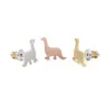 Fashion dinosaur stud earrings 18K Gold plated stud earring wholesale Environmental protection zinc alloy material