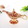 Objets décoratifs Figurines Aladdin Lampe magique Ornement Grand ing Décorations pour la maison en métal Cadeau Décoration pour enfants 220830