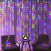 Strings 3m LED FAILY String Lights Curtain USB Controle remoto Decorações de Natal para casa 2022 Iluminação de férias Navidad Ano 2023