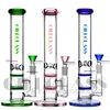 10 Zoll zweilagiges Dab-Rig-Perc-Filterglas, berauschende hohe Bong-Dab-Rig-Wasserpfeife zum Rauchen von Bohrinseln mit Quarz-Banger-Wachs-Wasserpfeifen