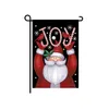 Christmas flag and blessing Postcard series Garden Flags double printing Santa Claus hanging picture without flag SN4114